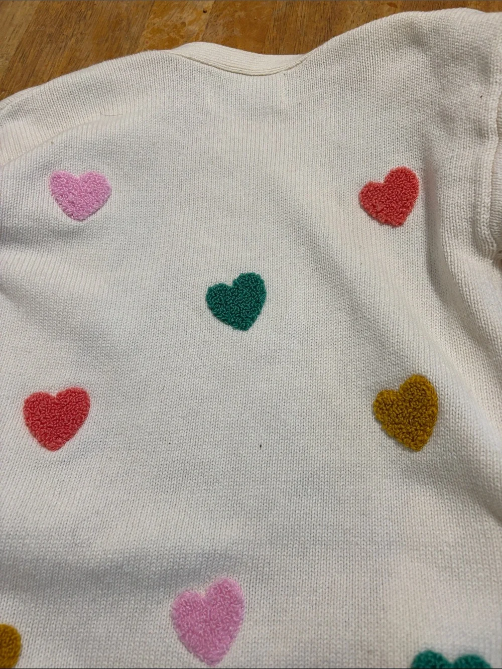 Old Navy white knit